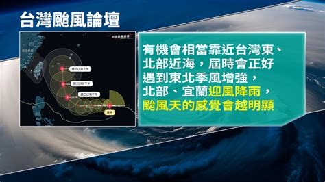 康芮颱風「路徑西修」升級靠近台灣！下週一北轉關鍵 2地區有感