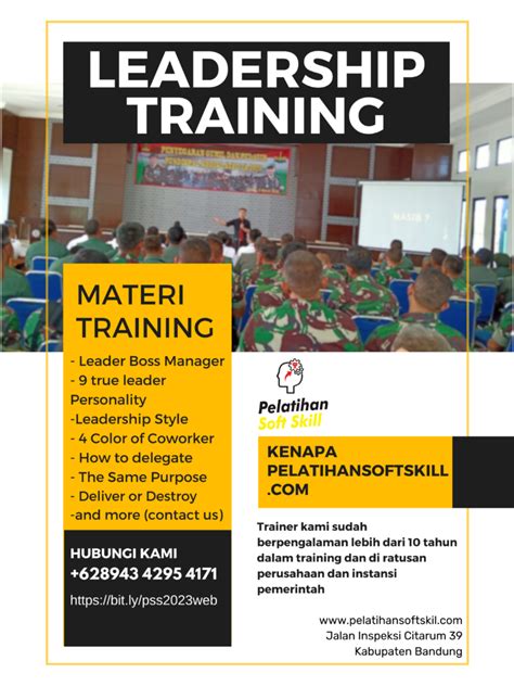 Pelatihan Leadership Pelatihan Soft Skill