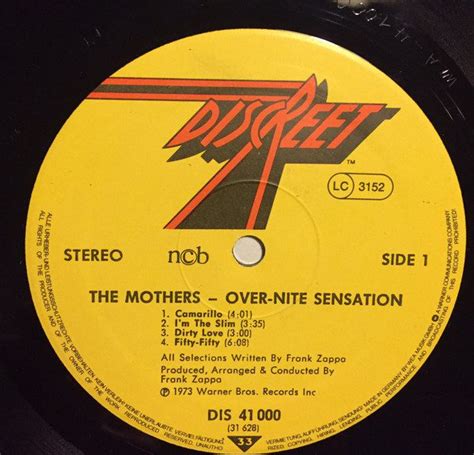 The Mothers Over Nite Sensation