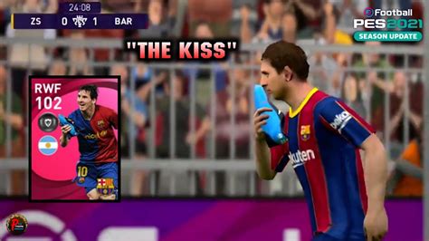 LIONEL MESSI Iconic Moment The Kiss 102 Rated How Good Is He PES