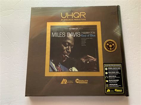 Miles Davis Kind Of Blue Uhqr Gram Rpm Vinyl Double Lp Box Set