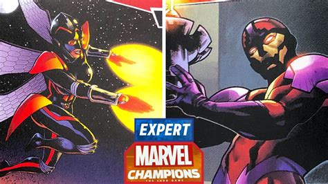 MARVEL CHAMPIONS WASP Vs Expert KLAW Solo Playthrough YouTube