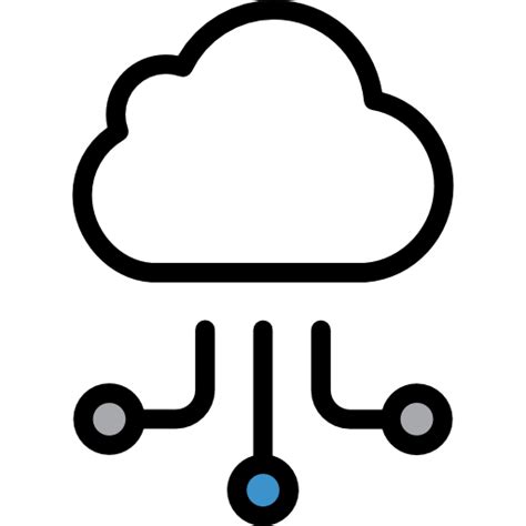 Cloud Computing Icon Png At Vectorified Collection Of Cloud