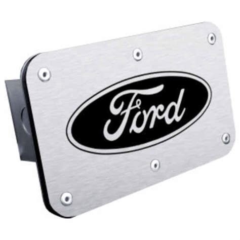 Ford Trailer Hitch Cover Hitches Stainless Steel Brushed Au