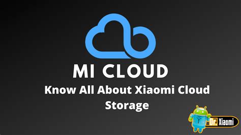 What Is Xiaomi Cloud Or Mi Cloud Know Everything Doctor Xiaomi