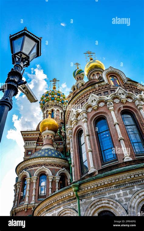 Church Of The Saviour On Spilled Blood Stock Photo Alamy