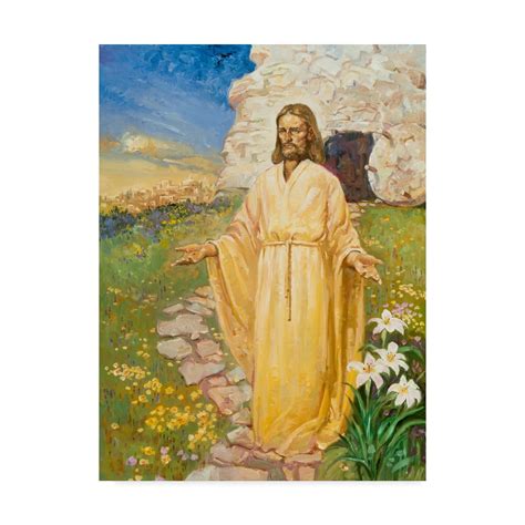 Hal Frenck Jesus Has Risen Canvas Art Multi Color Bed Bath And Beyond 21813786