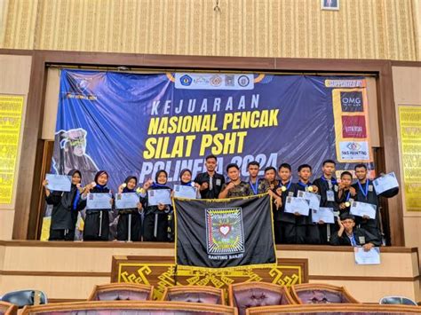 Kontingen PSHT Ranting Banjit Raih 10 Medali Dalam Kejuaraan Nasional