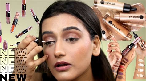 Trying New Makeup From Sugar Cosmetics Does It Work Aashi Adani