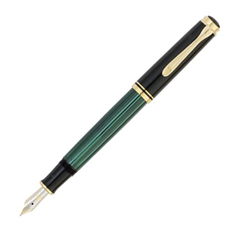 Pelikan Souverän M400 Black/Green - Fountain Pen – Fountain Pen Hospital