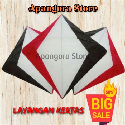 Jual Layangan Kertas Layang Layang Mainan Tradisional Mainan