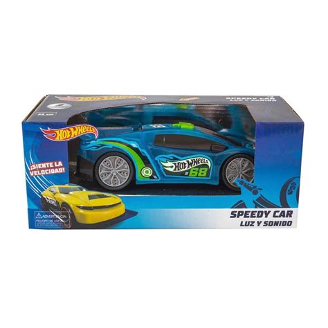 Carro Hot Wheels Con Luz Y Sonido Tottus Per