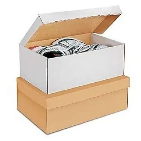 Single Phase 2 Ply Corrugated Shoes Packaging Box