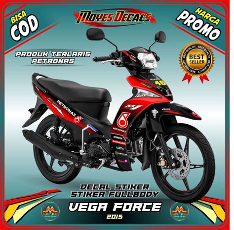 Bisa Cod Bayar Di Tempat Decal Stiker Yamaha Vega Force Decal