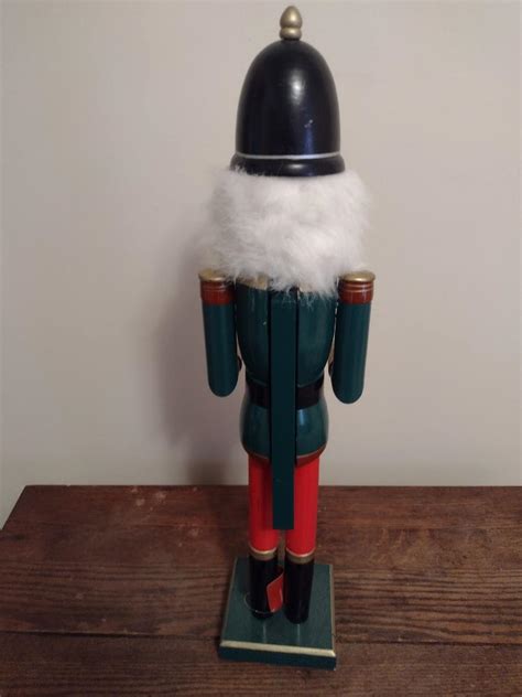 Large Wood Drummer Nutcracker 24