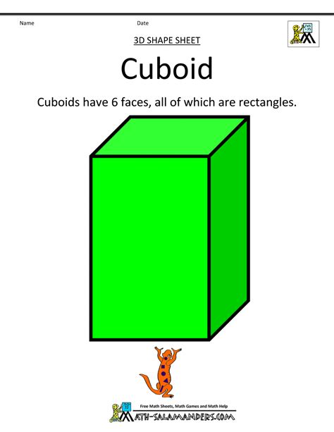 Cuboid Printable