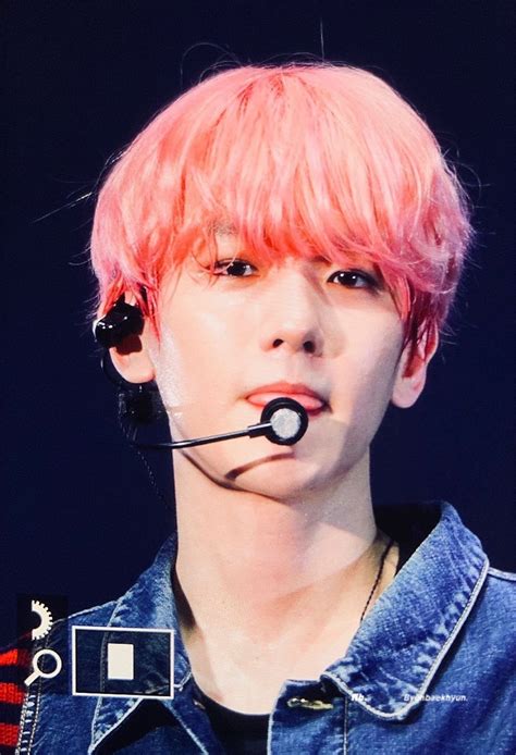 Theqoo Baekhyuns New Pink Hair Looks Like Cotton Candy Hallyu