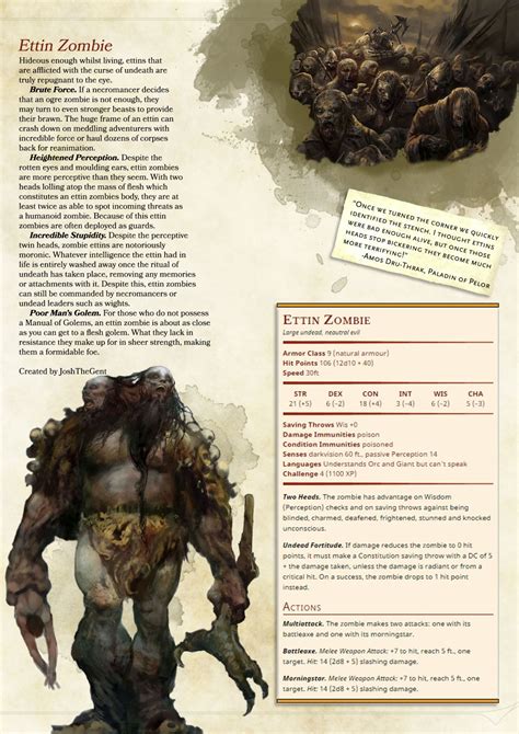 Dnd 5e Homebrew Search Results For Undead D D Homebrew Dnd 5e