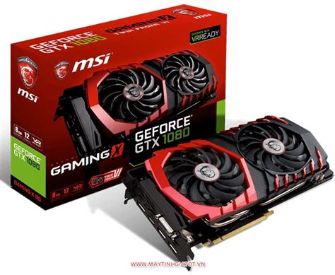 Vga Msi Gtx1080 Gaming X CŨ BẢn 8gb 256 Bit Ddr5 Vi Tính Thành Công