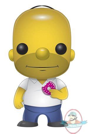 Pop! Simpsons: Homer Simpson Vinyl Figure by Funko JC | Man of Action ...