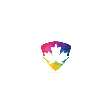 Maple leaf logo design. Canada symbol logo. 13156170 Vector Art at Vecteezy