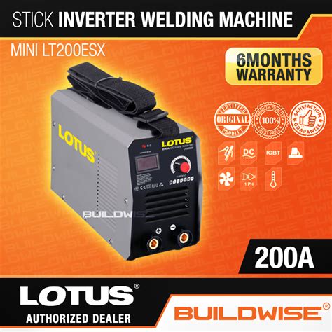 Lotus Stick Inverter Welding Machine 200amp Mini Lt200esx Buildwise