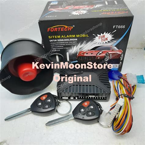 Jual Alarm Mobil Fortech FT666 Model Kunci Innova Universal Kab