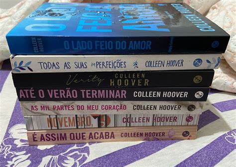 Livros Colleen Hoover Livro Galera Usado Enjoei