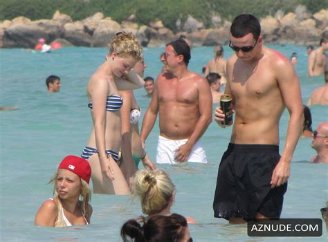 Sacha Parkinson Bikini Candids On The Beach In Ayia Napa AZNude