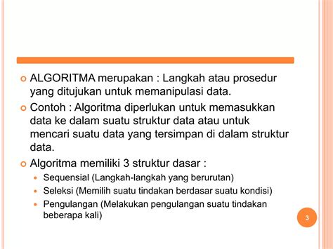 Materi Struktur Data Pengantar Ppt