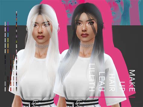 The Sims Resource LeahLillith Make Up Hair