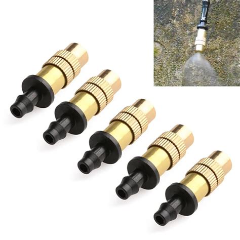 Pcs Irrigation Adjustable Misting Nozzle For Gardening Sprinkle