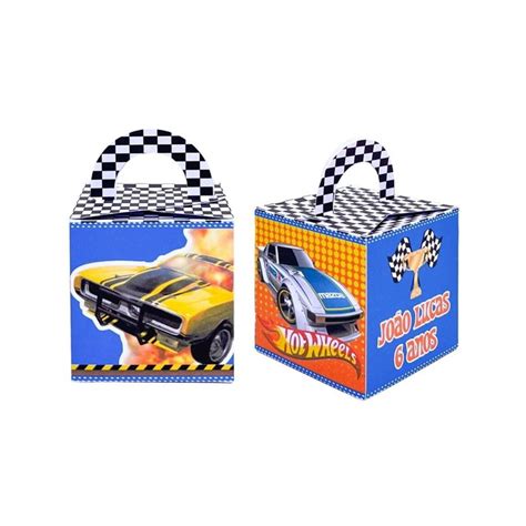 Caixa Cubo Hot Wheels Loja Ilariê Elo Produtos Especiais