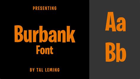 Burbank Font Download - Free Fonts Lab