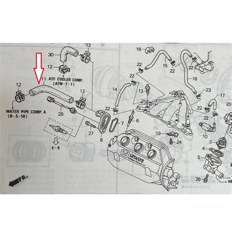 Genuine Honda Acty Ha Ha Radiator Heater Water Hose Pcs Set E A Kei