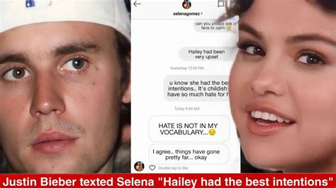 Justin Bieber Allegedly Talked With Selena Gomez That Hailey Baldwin