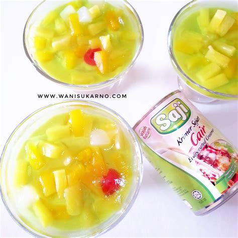 RESEPI PUDING TRIFLE MUDAH DAN SEDAP