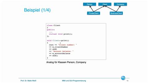 Objektorientierte Programmierung Vererbung YouTube