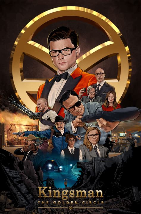 Kingsman 2 | Poster By Angga Agustiya