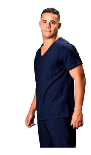 Pijama Cirúrgico Masculino Hospitalar Scrub Gabardine Gola V Frete grátis