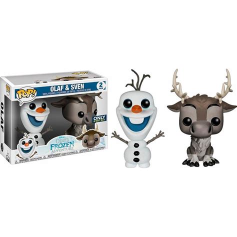 Olaf's Frozen Adventure Funko POP! Best Buy Exclusive - Olaf & Sven ...