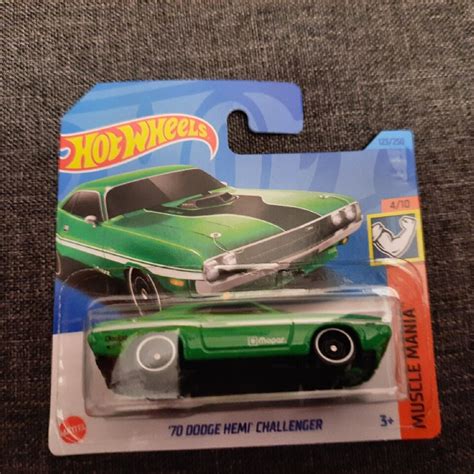 Hot Wheels Dodge Hemi Challenger Zielony Gliwice Kup Teraz Na Allegro Lokalnie