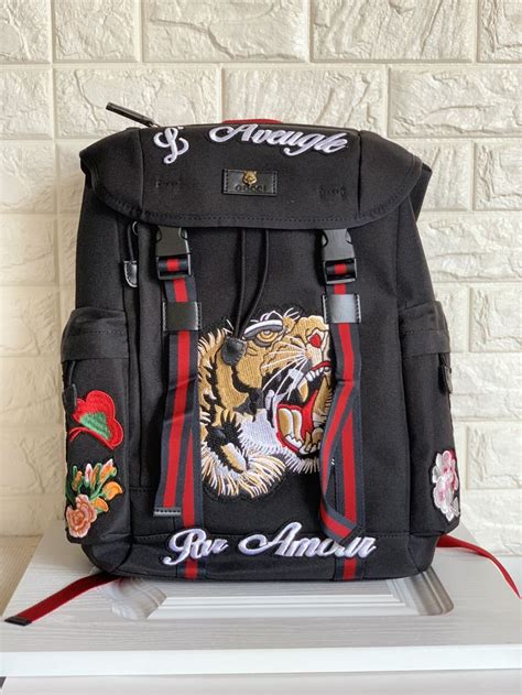 Gucci Tiger Backpack Mens Bags Fashion Mens Designer Backpacks