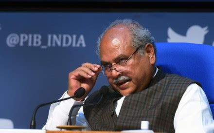 Union Agriculture Minister Narendra Singh Tomar Editorial Stock Photo