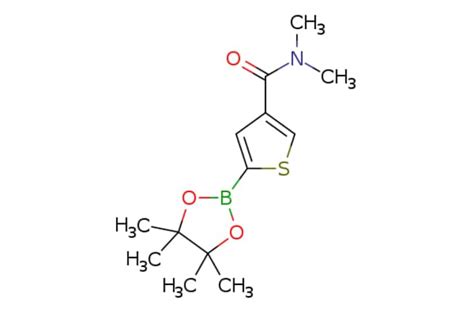 EMolecules 4 Dimethylcarbamoyl Thiophene 2 Boronic Acid Pinacol Ester