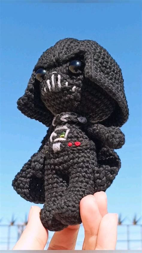 Amigurumi Tejido A Crochet Personaje Starwars Darth Vader Darth Vader