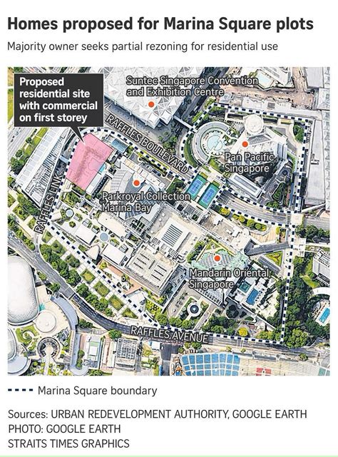 Homes may be added to Marina Square after SingLand applies to rezone site - Condos And ...