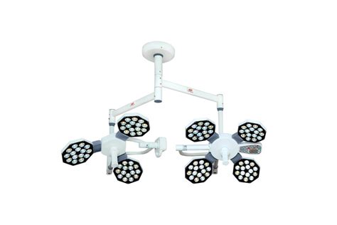 Ceiling Mounted Hex 3 Plus 4 Twin Operation Theatre Light LED At Rs