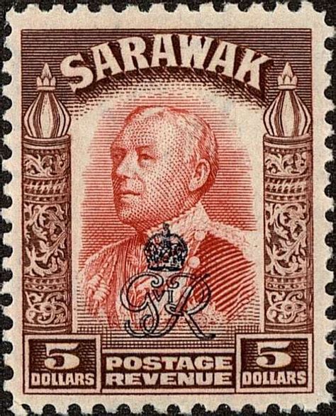 Stamp Of Sarawak Colnect Rajah Sir Charles Vyner