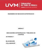 A7 Docx INGENIERIA DE NEGOCIOS ESTRATEGICOS UNIDAD 7 INDICADORES